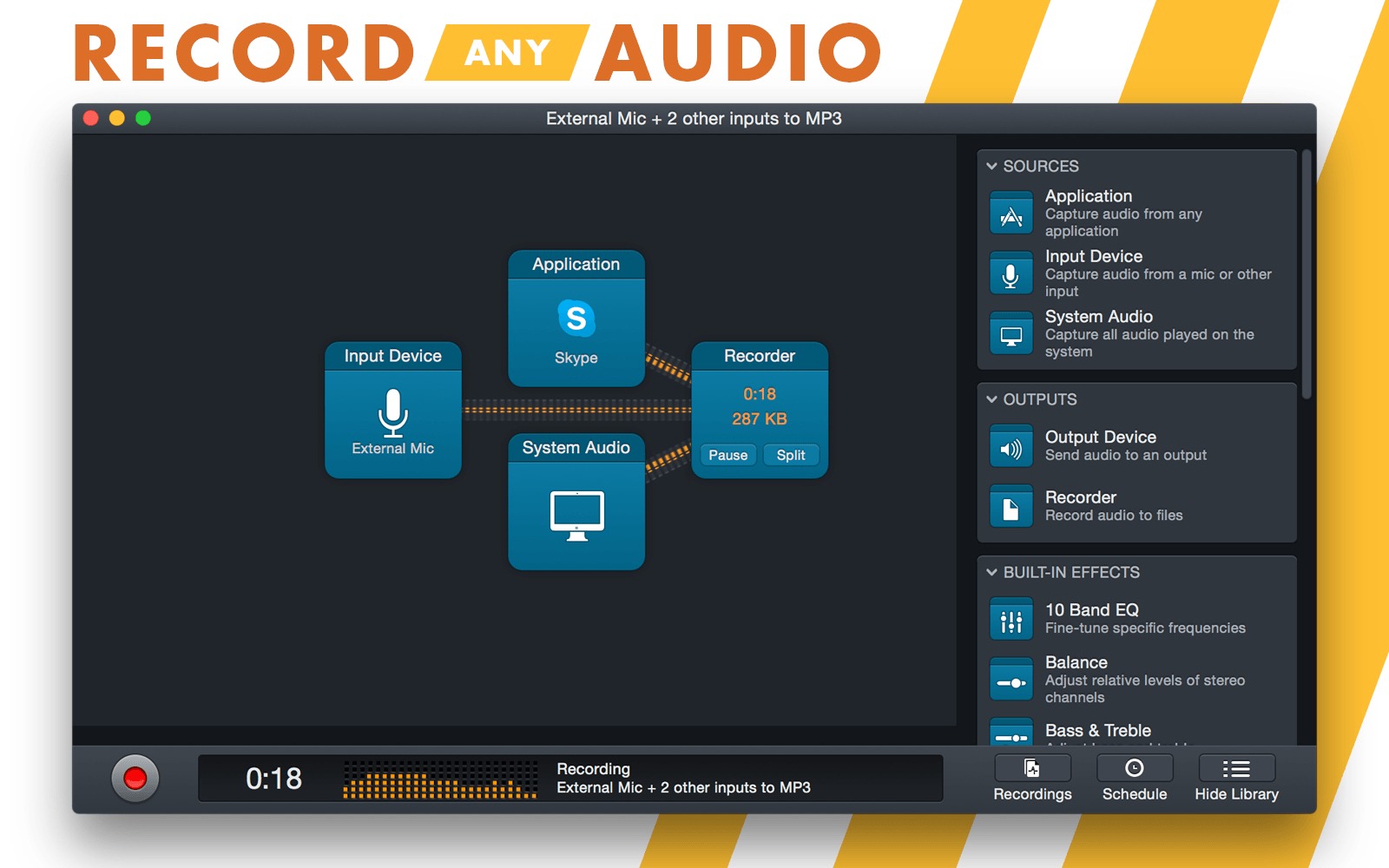 录音软件Audio Hijack Mac版3.0