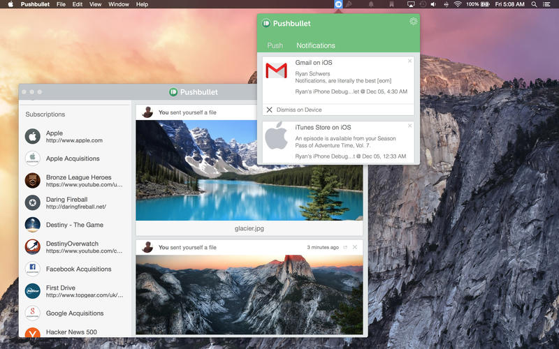 һļPushbullet for Mac1.2 ٷ