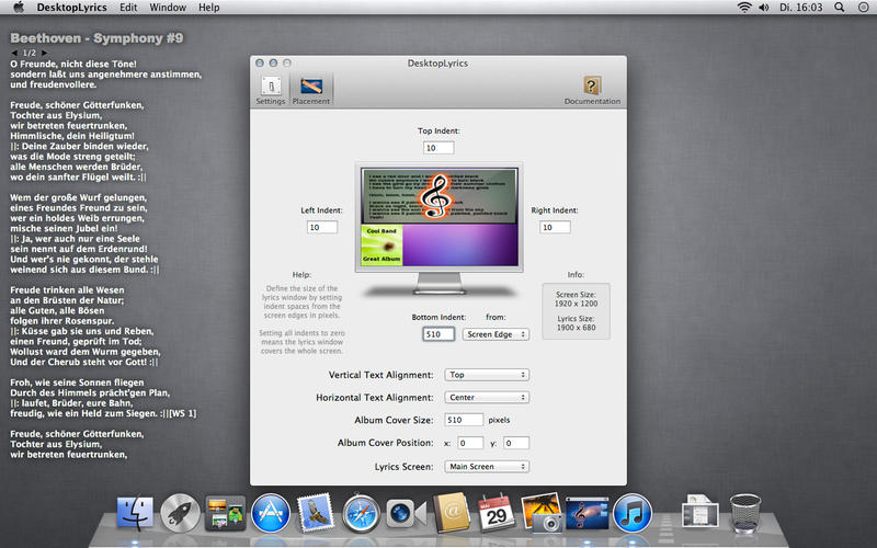 ʾDesktopLyrics for Mac2.6.6 ٷ