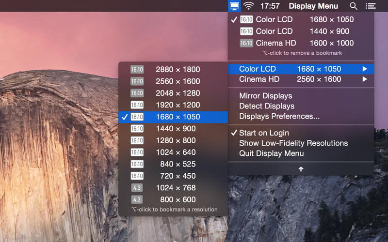 Display Menu for Mac2.2.2 ٷ