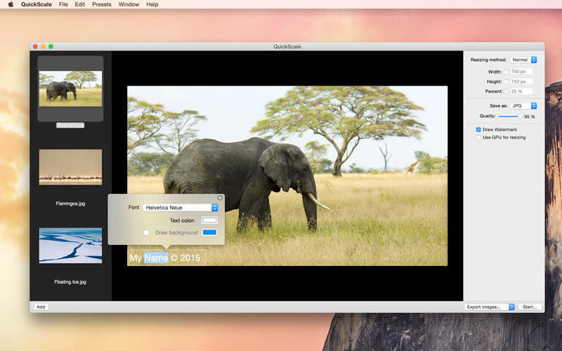 ͼƬ༭Quickscale for Mac4.0.0