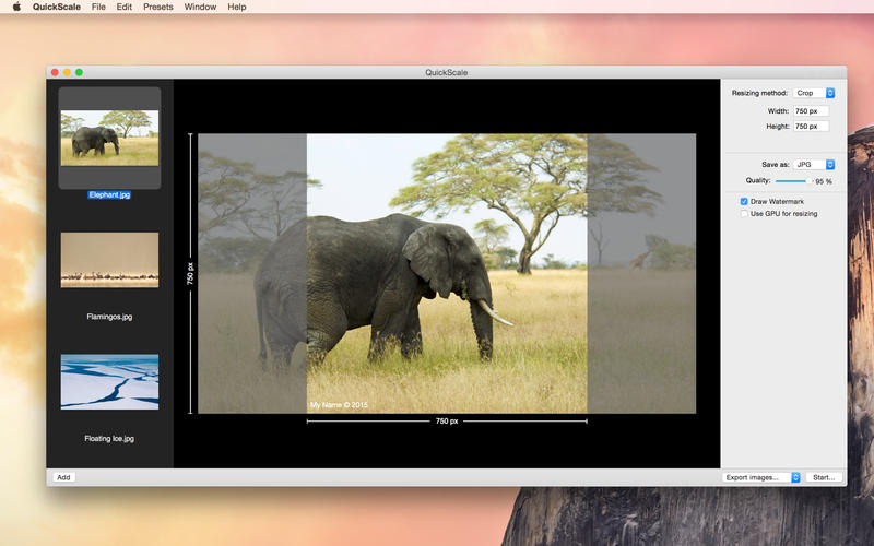 ͼƬ༭Quickscale for Mac4.0.0