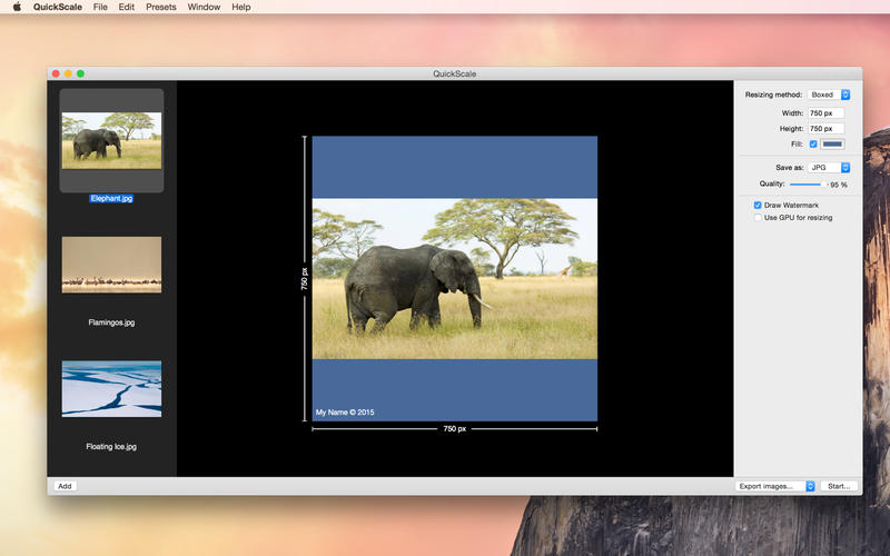 ͼƬ༭Quickscale for Mac4.0.0