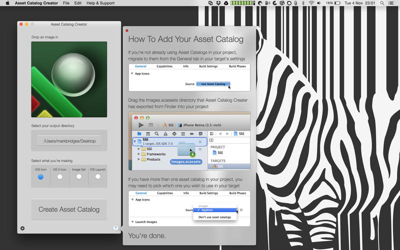 Asset Catalog Creator for Macͼ1.6