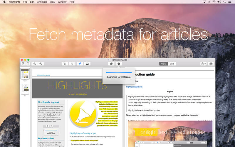 PDFĶHighlights for Mac1.2.3 ٷ