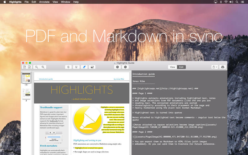 PDFĶHighlights for Mac1.2.3 ٷ