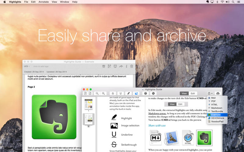 PDFĶHighlights for Mac1.2.3 ٷ