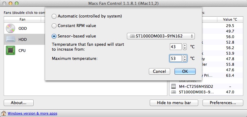 Macs Fan Control for Mac(ƻԷȿ)1.2.1.0 ٷ