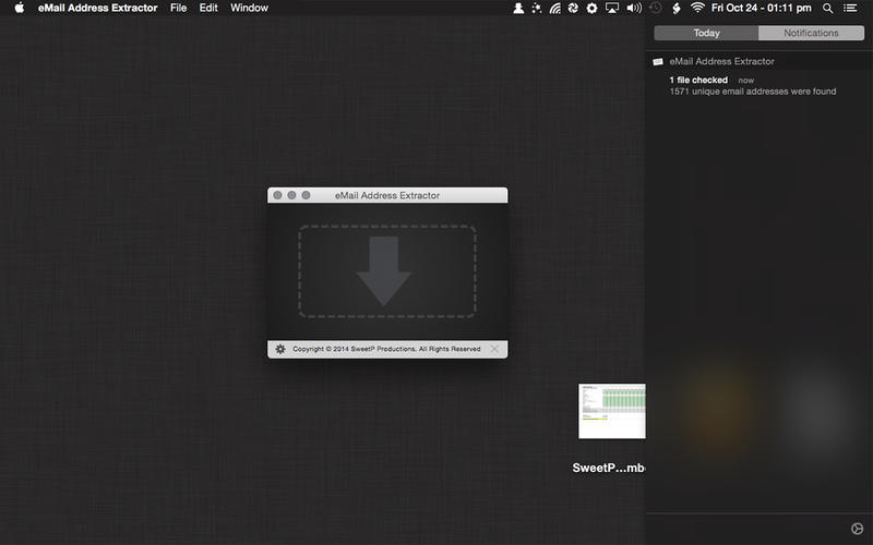 eMail Address Extractor for Macȡַ1.8.1