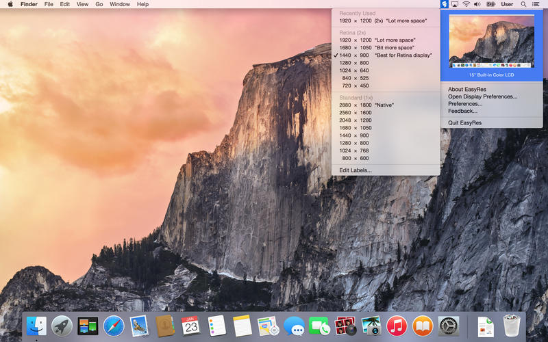 EasyRes for Mac1.1.1 ٷ
