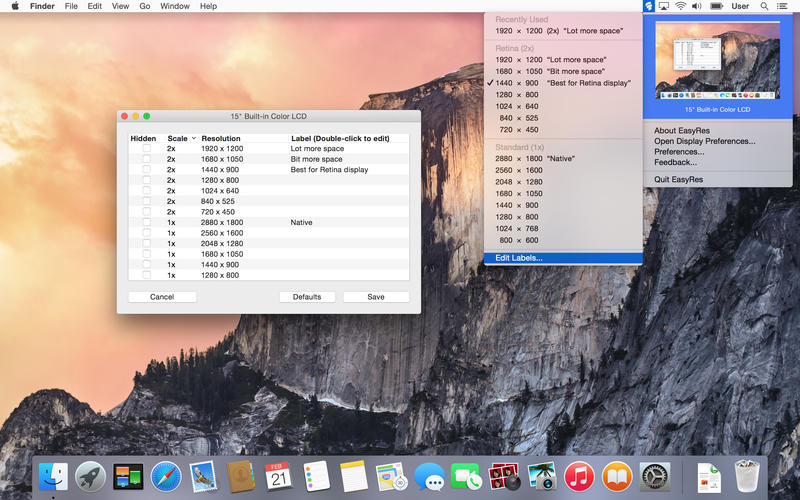 EasyRes for Mac1.1.1 ٷ