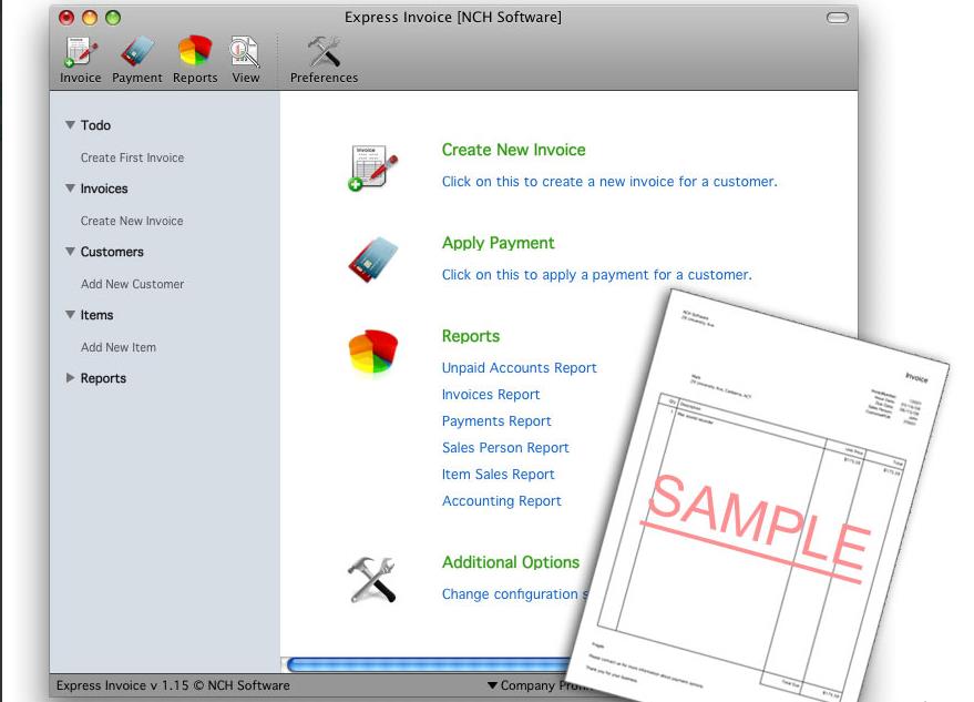 Express Invoice for Mac4.34 ٷ