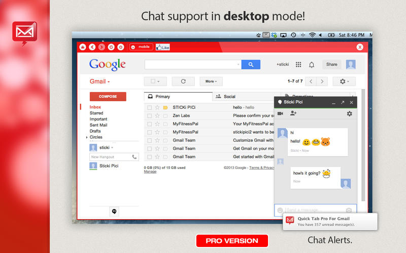 App for Gmail Mac1.1 ٷ