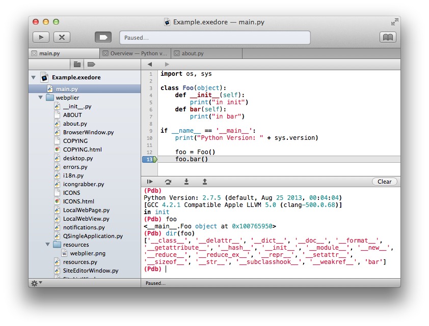 Macԭı༭Exedore for Mac0.8.4 ٷ