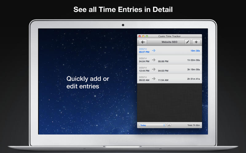 Caato Time Tracker for Mac1.1.5