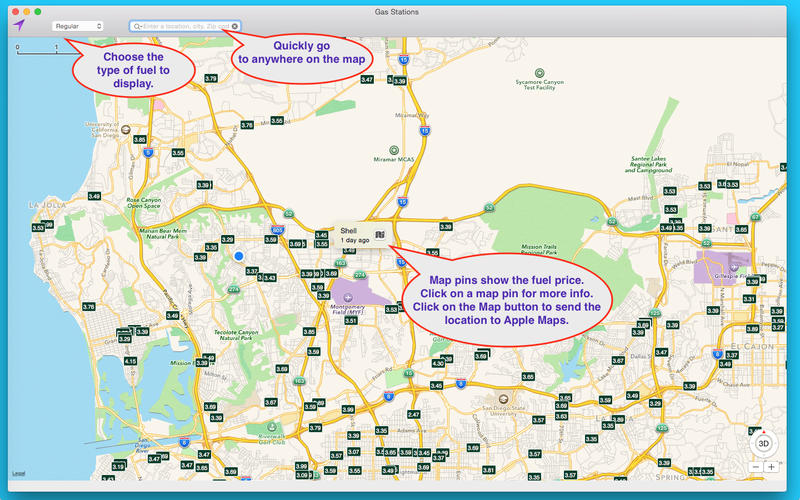 Gas Stations for Mac1.0