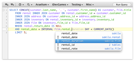 Querious for Mac(MySQL ݿ)2.0