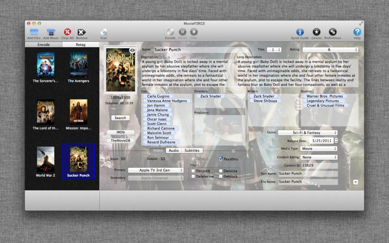 MovieFORGE for Mac3.6