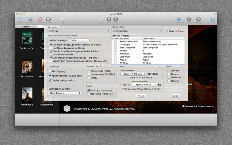 MovieFORGE for Mac3.6