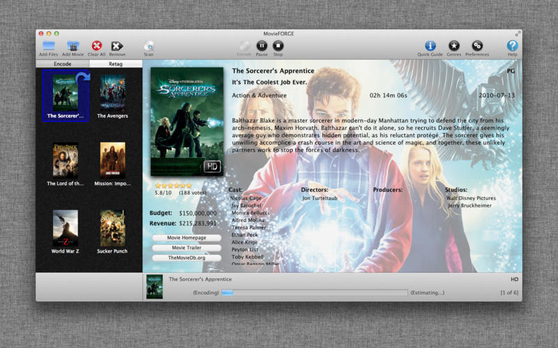 MovieFORGE for Mac3.6