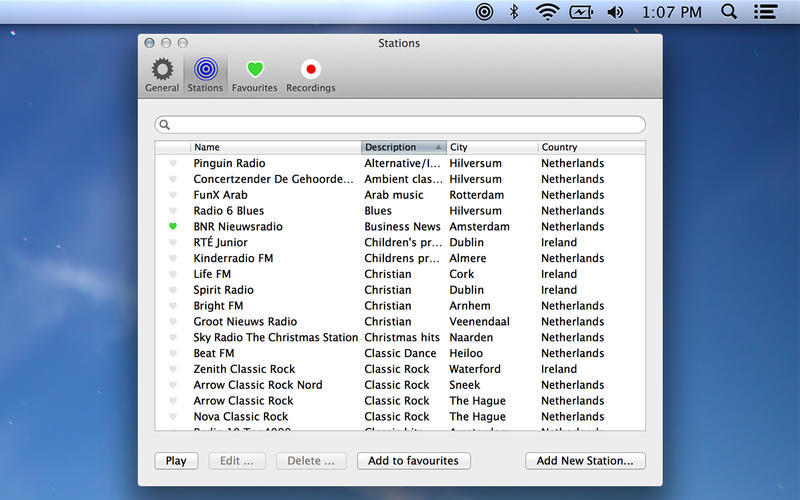 Radio for Mac̨1.0.7