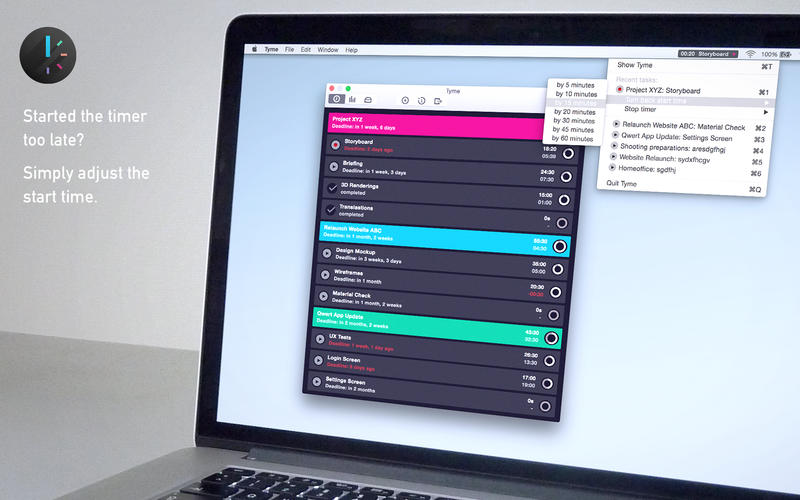 Tyme for Mac2.4.1