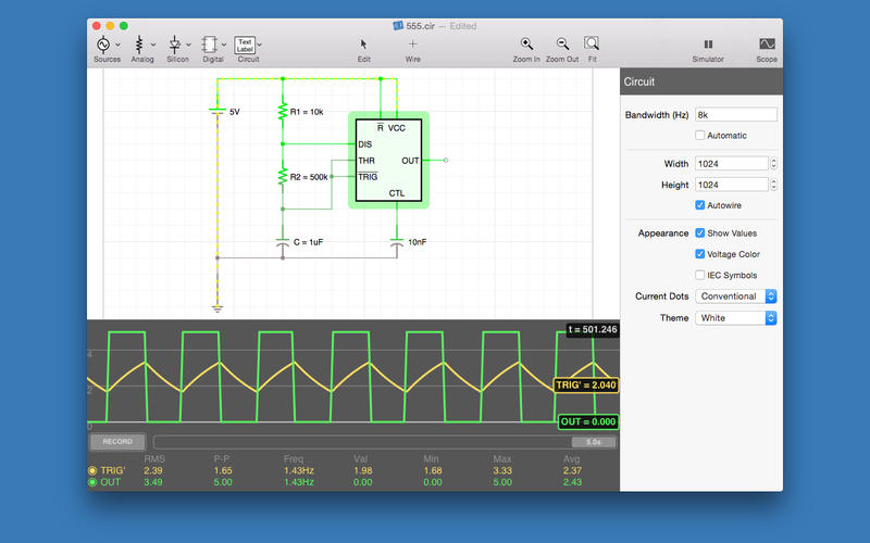 iCircuit for Mac1.8