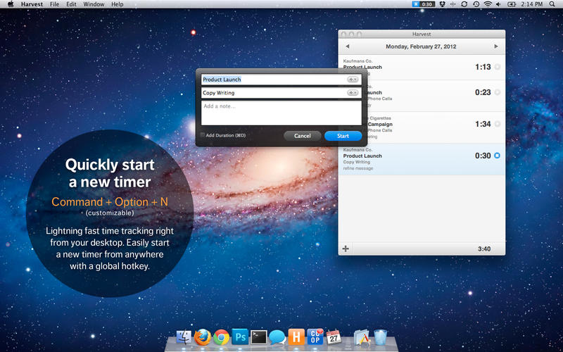 Harvest for Mac()1.4.1 Ѱ