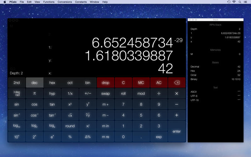 PCalc Macǿļ4.2