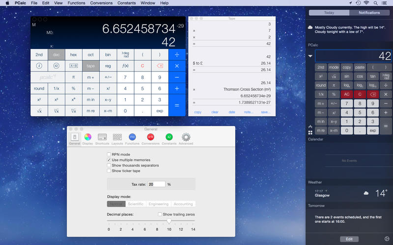 PCalc Macǿļ4.2