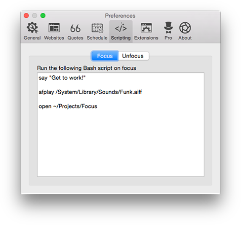 Focus for Mac1.2.2