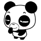 熊猫面团QQ表情 卡通动物QQ表情
