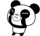 熊猫面团QQ表情 卡通动物QQ表情