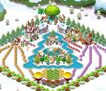 QQ阳光小镇圣诞装扮合集 小镇圣诞狂欢节