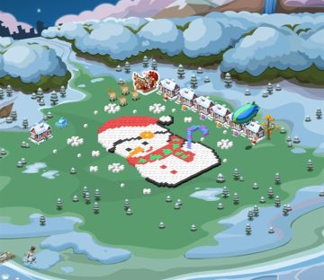 QQ阳光小镇圣诞装扮合集 小镇圣诞狂欢节