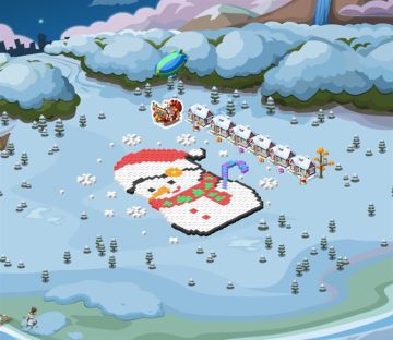 QQ阳光小镇圣诞装扮合集 小镇圣诞狂欢节