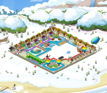 QQ阳光小镇圣诞装扮合集 小镇圣诞狂欢节