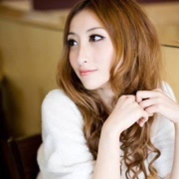 清纯美女QQ头像 180×180
