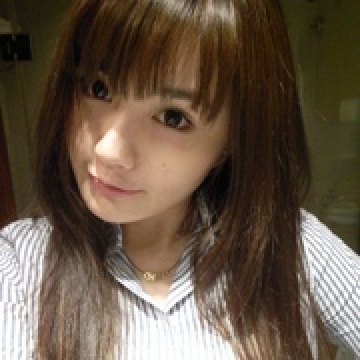 清纯美女QQ头像 180×180
