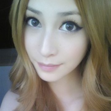 清纯美女QQ头像 180×180