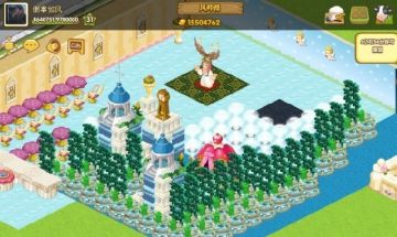 QQ餐厅视觉装修设计 水上城堡