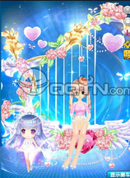 qq飞车竖琴玫漫坐骑效果