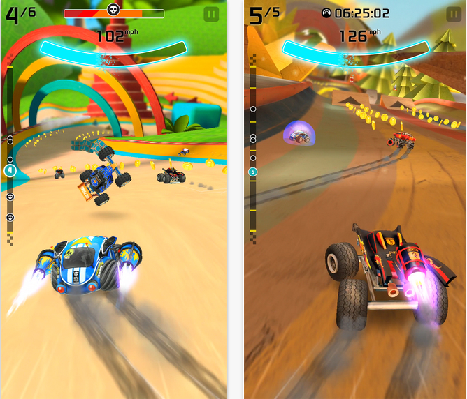 Rocket Cars iOSv1.1.2 iPhone/ipad