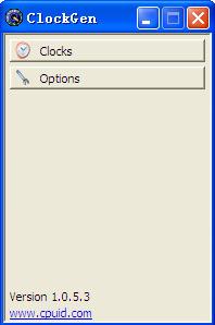 超频工具ClockGen最新版1.0.5.3 绿色版