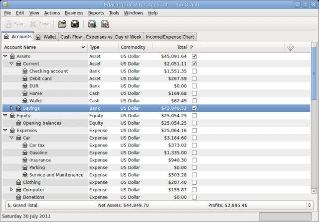 GnuCash for Mac2.6 Ѱ