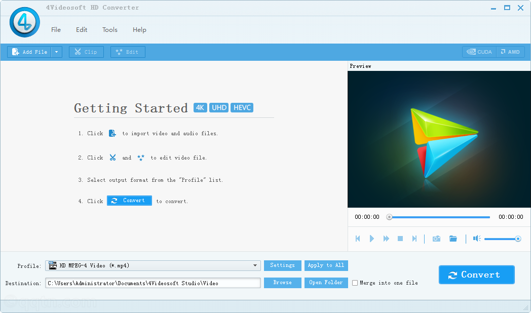 4Videosoft HD Converter5.3.8 ƽ