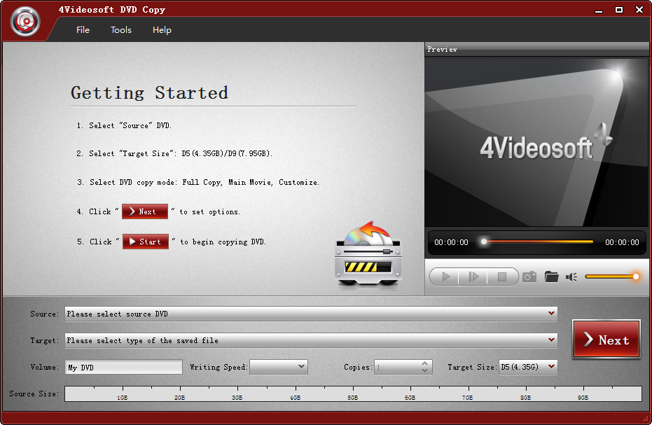 DVDȡ4Videosoft DVD Copy3.2.22 ƽ