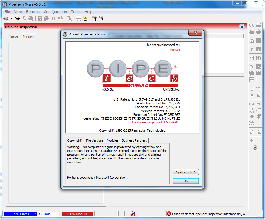 PipeTech View & PipeTech Scan6.0.31 ƽ