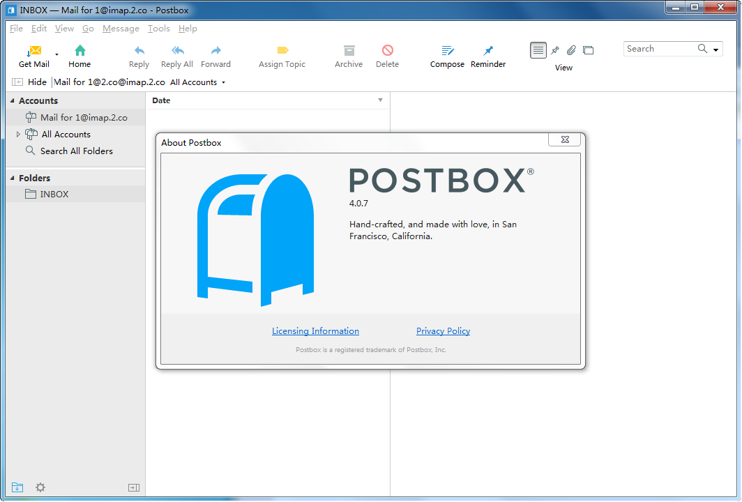 桌面邮件客户端 Postbox4.0.7 破解版