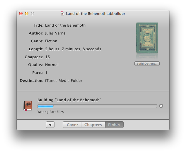 Audiobook Builder MacOSX1.5.4 ƽ